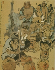 戴敦邦水浒人物图片