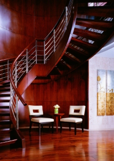 五星级酒店楼梯图片