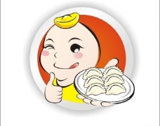 孩子饺子logo图片