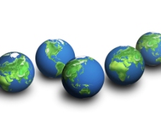3D地球3d地球商务科技背景图片