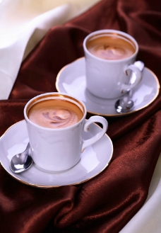 咖啡杯咖啡丝绸图片