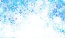 藍色背景花紋底圖图片