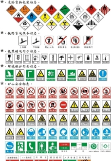 危险货物铁路货道包装储蓄环境保护矿山安全各类标志图片