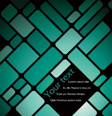 动感格子方块马赛克商务科技背景图片
