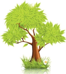其他生物绿色树木矢量素材图片